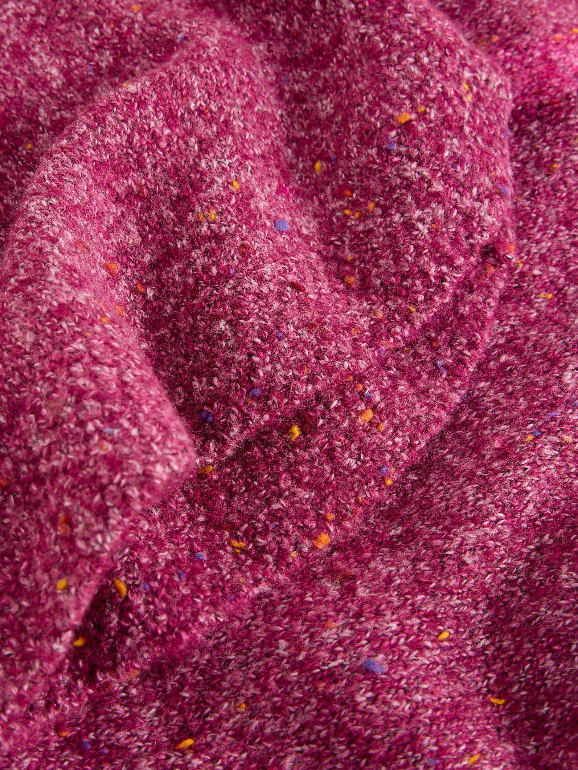 Product image 6 of 6, which shows White Stuff Talia Crew Neck Jumper, Purple, 6