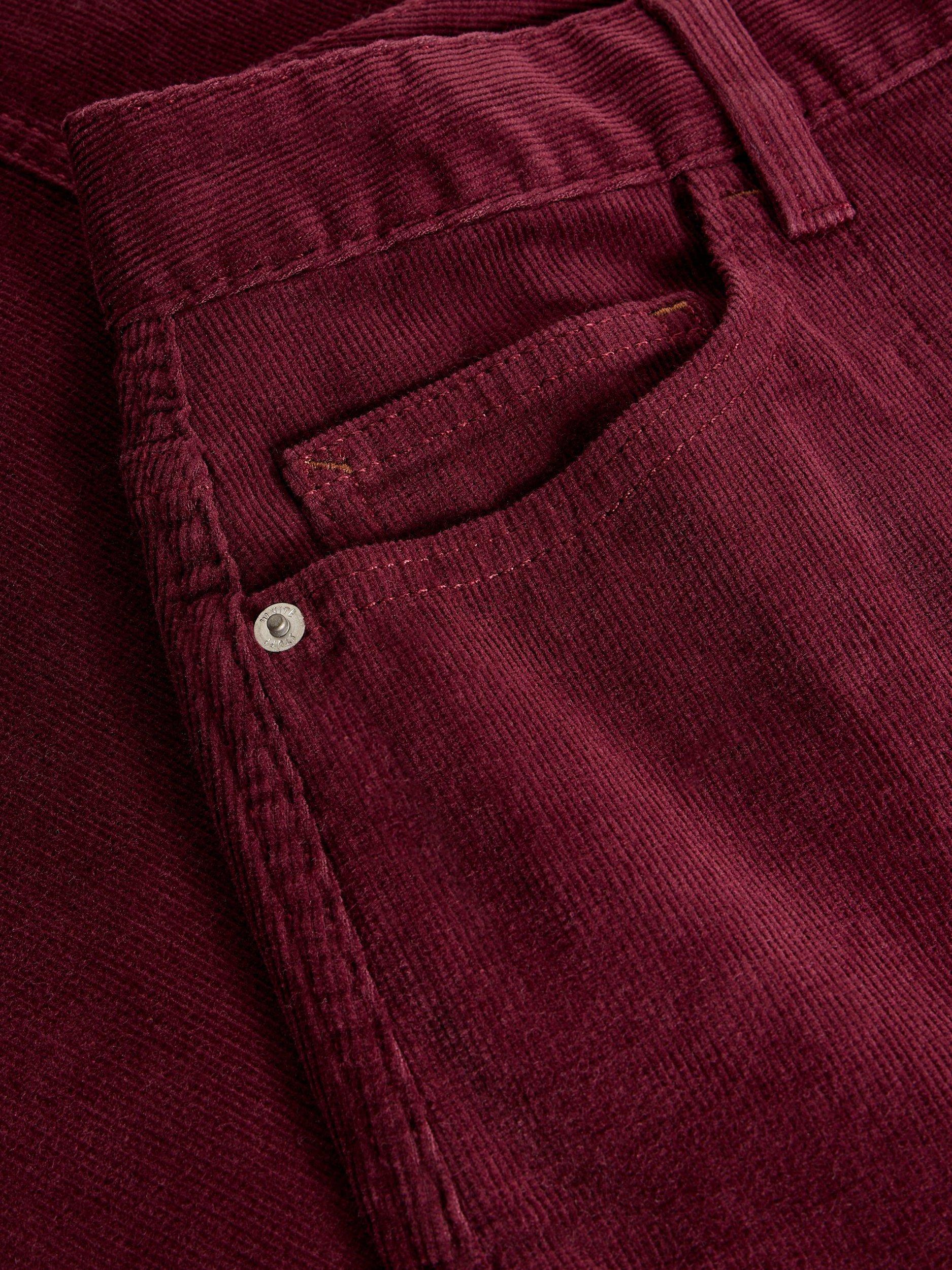 Product image 6 of 6, which shows White Stuff Tia Cotton Blend Midi Skirt, Dk Plum, 20