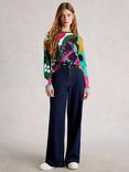 White Stuff Clara Long Sleeve T-Shirt, Pink/Multi