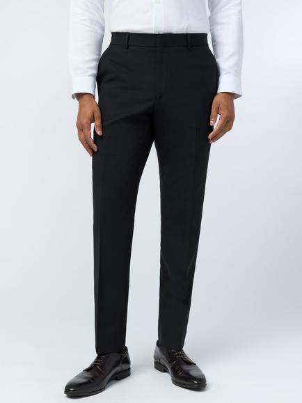 Ted Baker Performance Slim Fit Panama Wool Blend Suit Trousers, Black