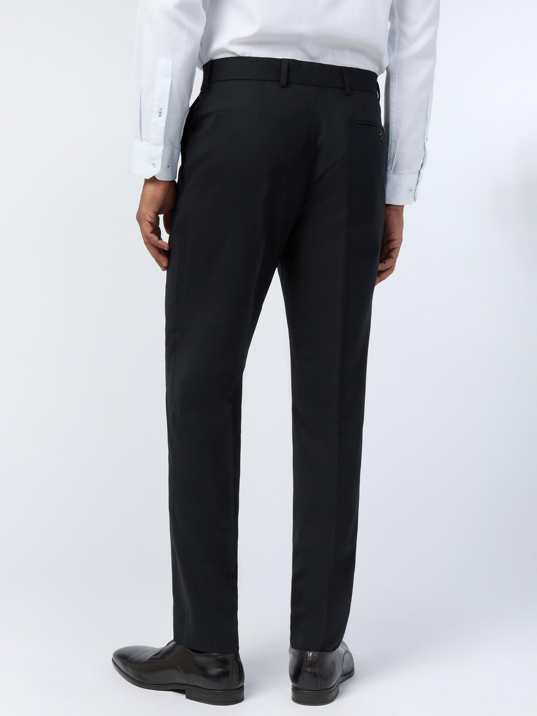 Product image 2 of 2, which shows Ted Baker Performance Slim Fit Panama Wool Blend Suit Trousers, Black, 32S