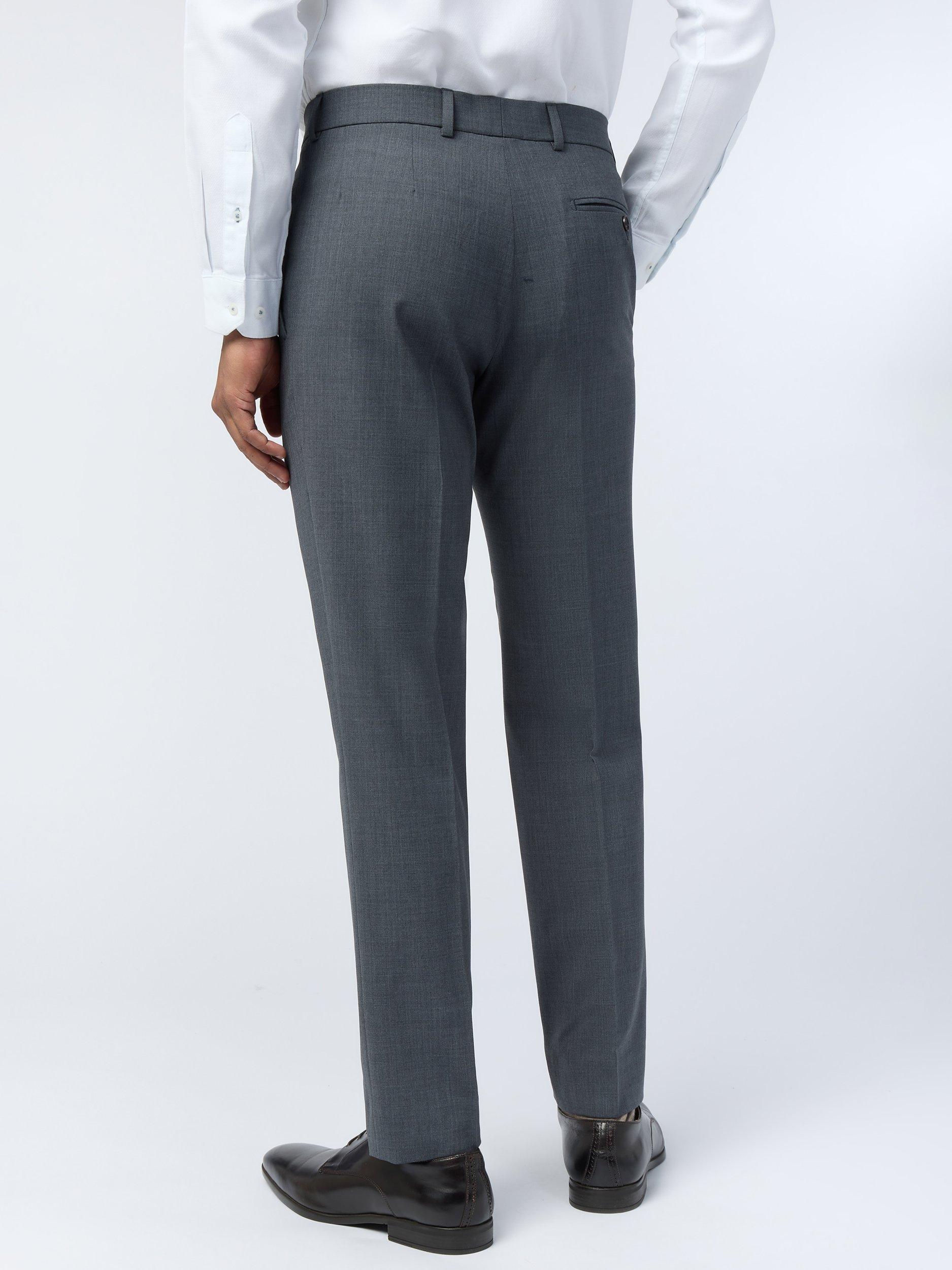 Product image 2 of 2, which shows Ted Baker Performance Slim Fit Panama Wool Blend Suit Trousers, Charcoal, 32S