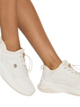Kurt Geiger London Lisbon Canvas Trainers, White