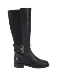 Kurt Geiger London Trying Leather Knee High Boots, Black