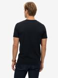 Superdry Cotton Regular Fit Vintage Logo Classic T-Shirt, Eclipse Navy