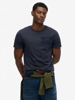Superdry Vintage Athletic T-Shirt, Bradley Navy, Bradley Navy