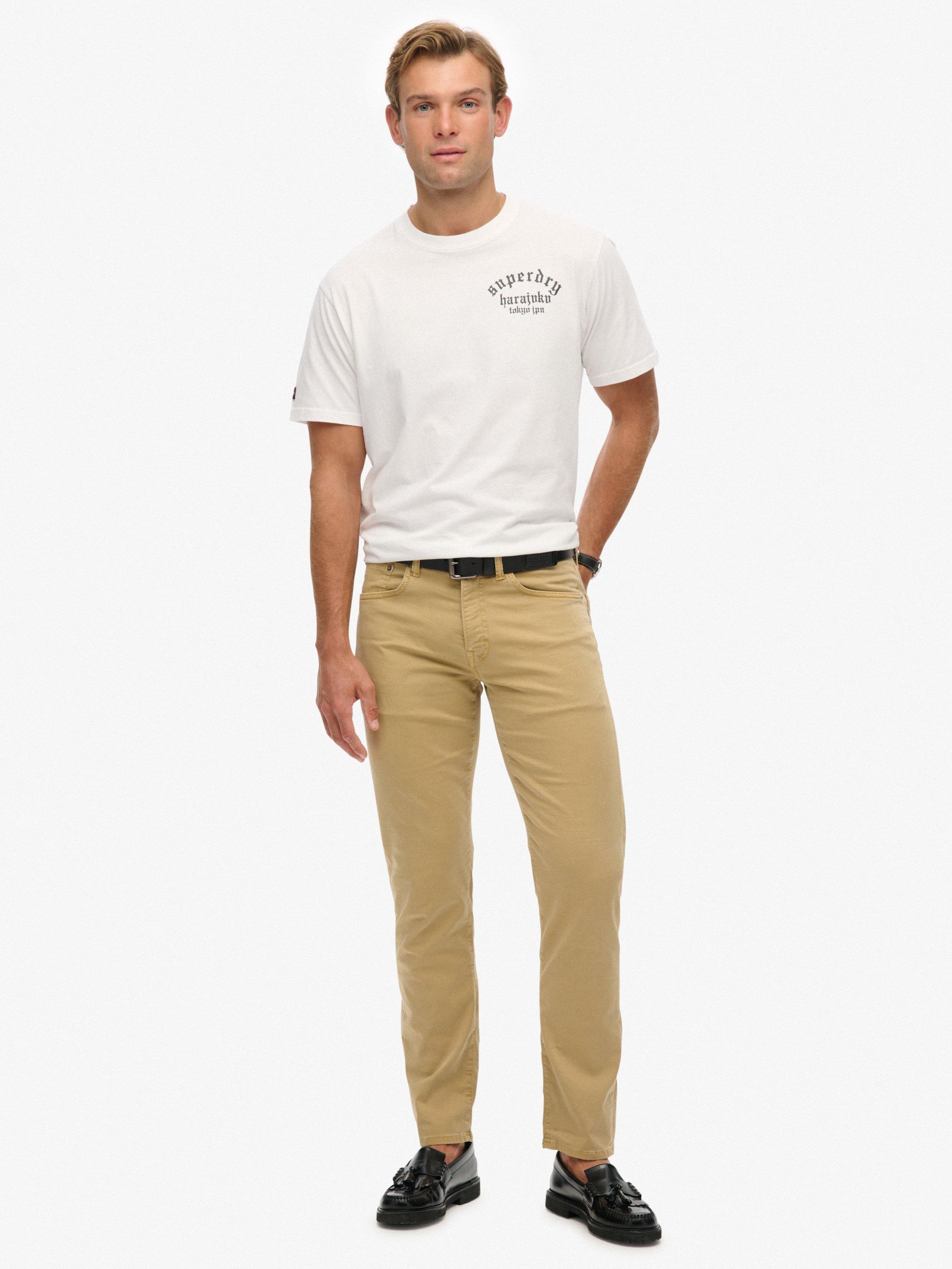 Product image 3 of 5, which shows Superdry Tattoo Loose T-Shirt, Optic, S