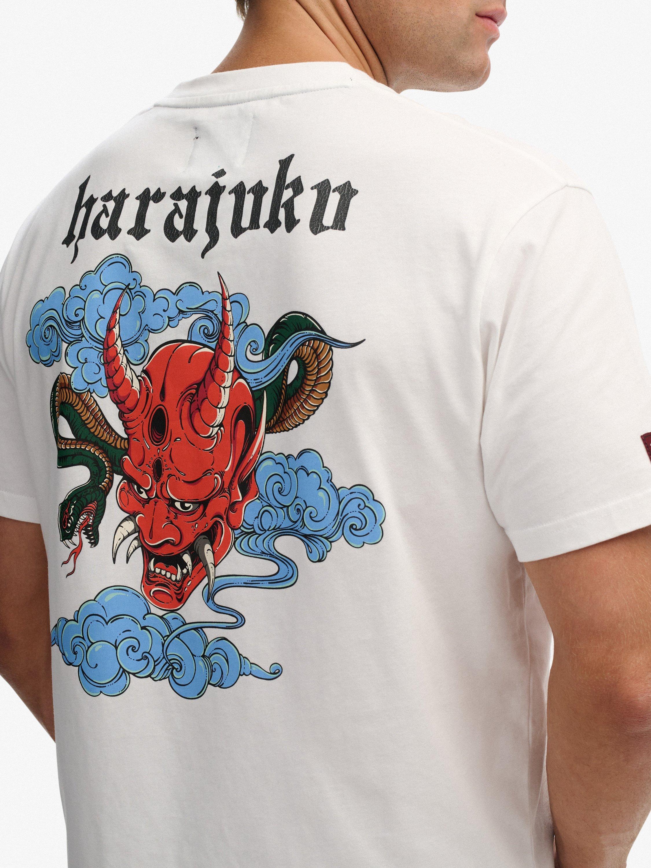 Product image 5 of 5, which shows Superdry Tattoo Loose T-Shirt, Optic, S