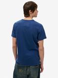 Superdry Cotton Regular Fit Short Sleeve Vintage Athletic T-Shirt, Supermarine Navy