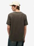 Superdry Organic Cotton Regular Fit Athletic Essential Graphic T-Shirt, Charcoal