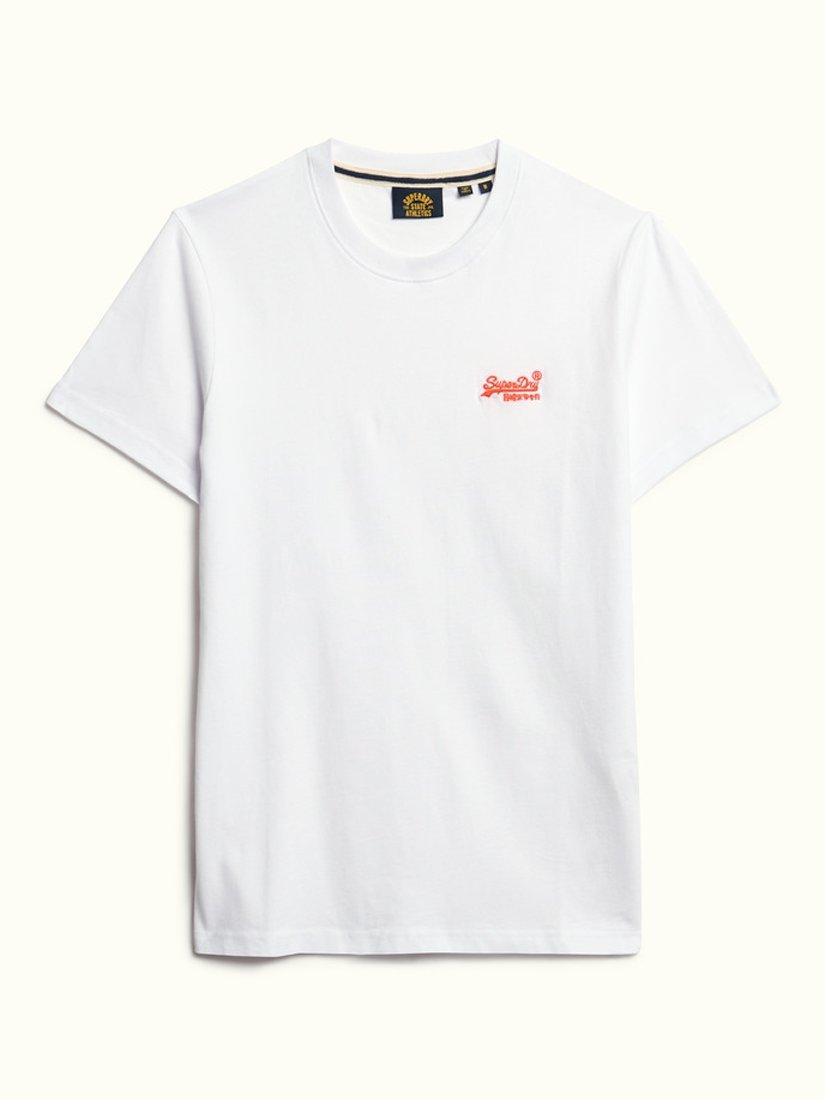 Product image 3 of 3, which shows Superdry Regular Fit Short Sleeve Cotton T-Shirt, Pack of 3, White, S