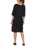 Sisters Point Embordered Floral Dress, Black/Multi