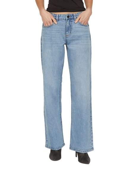 Sisters Point Onea Wide Jeans, Light Blue, Light Blue