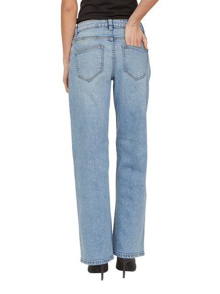 Sisters Point Onea Wide Jeans, Light Blue - view 2, Light Blue