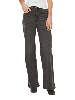 Sisters Point Owi Wide Jeans, Mid Grey, Mid Grey