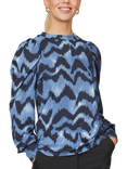 Sisters Point Vya Zig Zag Top, Blue/Multi