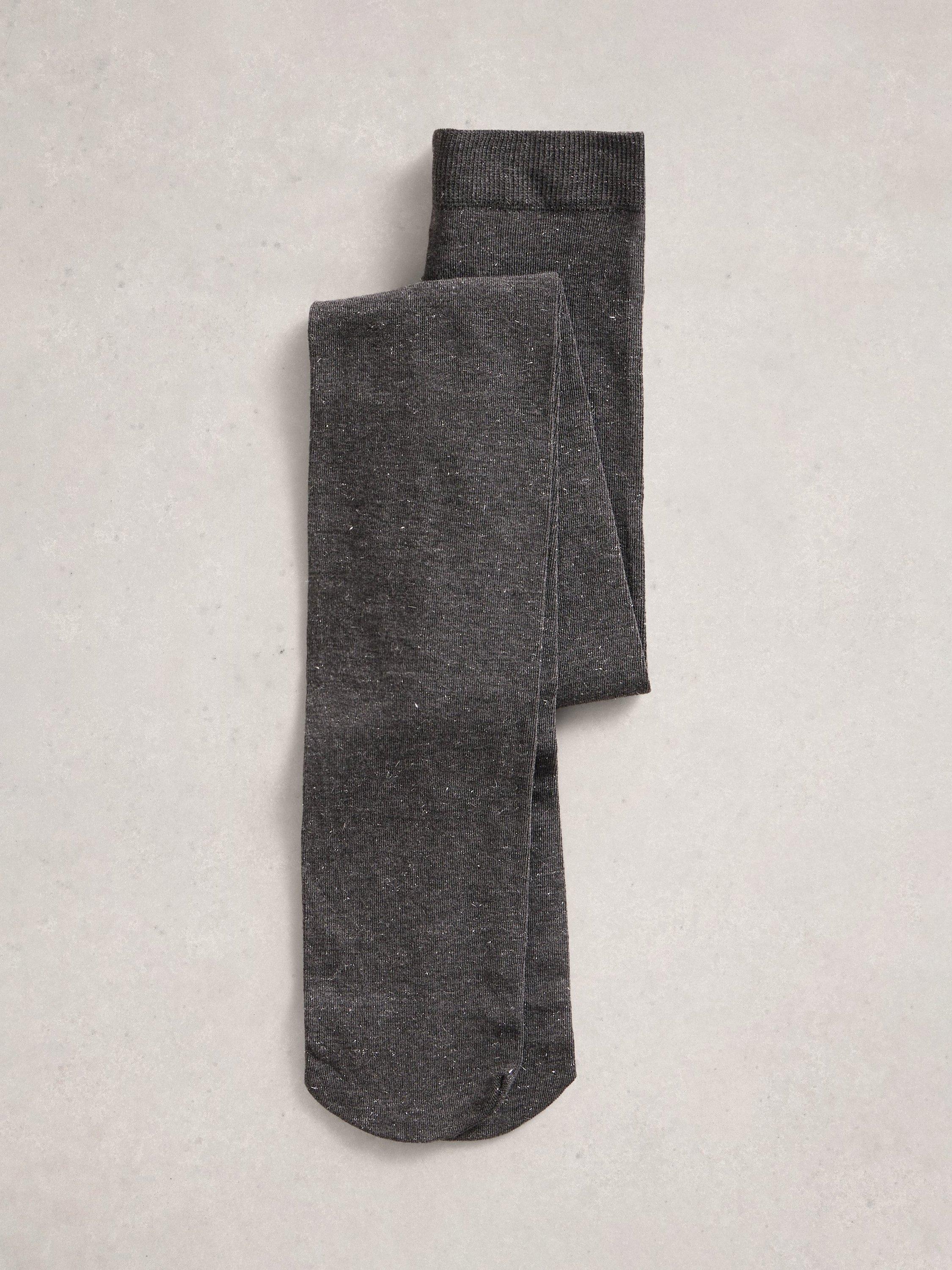 Product image 2 of 2, which shows White Stuff Sienna Tights, Charcoal Grey, S