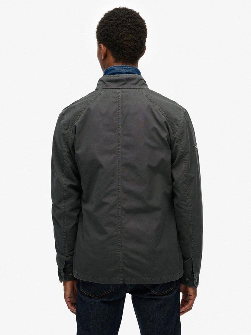 Product image 2 of 6, which shows Superdry Estate 4 Pocket Jacket, Tarmac, S