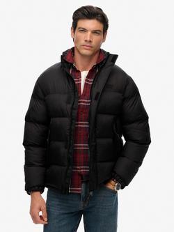 Superdry Tech Padded Jacket, Black, Black