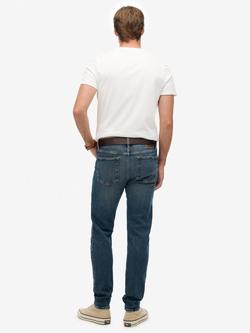 Superdry Vintage Slim Fit Jeans, Storm Blue - view 2, Storm Blue