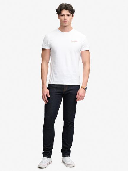 Superdry Vintage Slim Jeans, Rinse Blue
