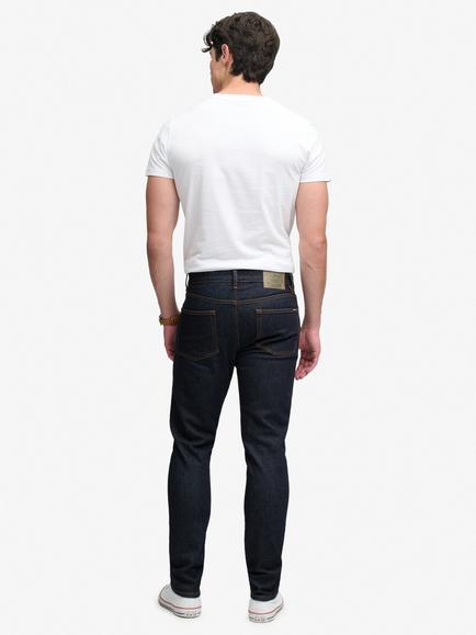 Superdry Vintage Slim Jeans - view 2, Rinse Blue