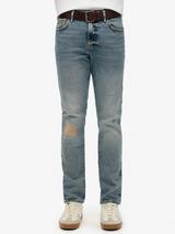 Superdry Slim Fit Selvedge Denim Jeans, Clapham Blue Selvedge