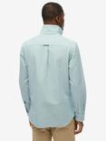 Superdry Organic Cotton Regular Fit Striped Oxford Shirt, Green