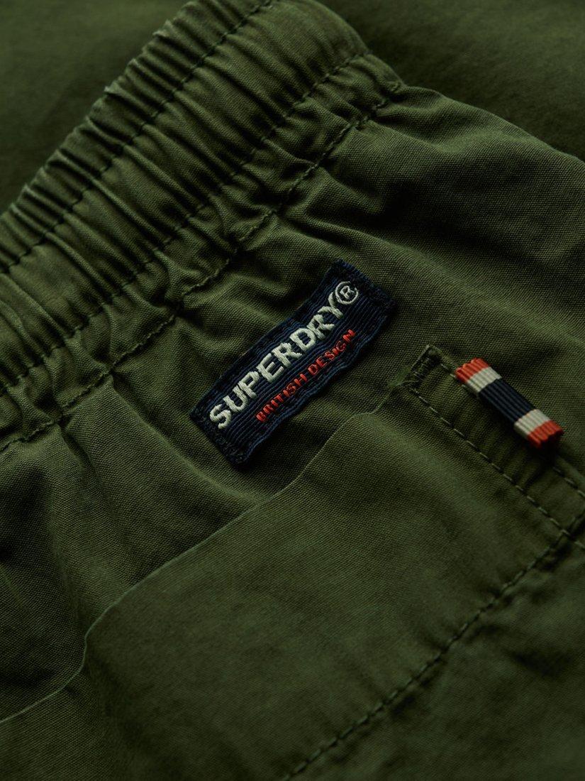 Product image 6 of 6, which shows Superdry Essentials Walk Shorts, Army Green, S