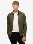Superdry Tech Loose Track Top, Army Khaki Green