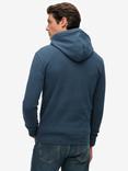 Superdry Mountain Graphic Relaxed Fit Hoodie, Orion Blue