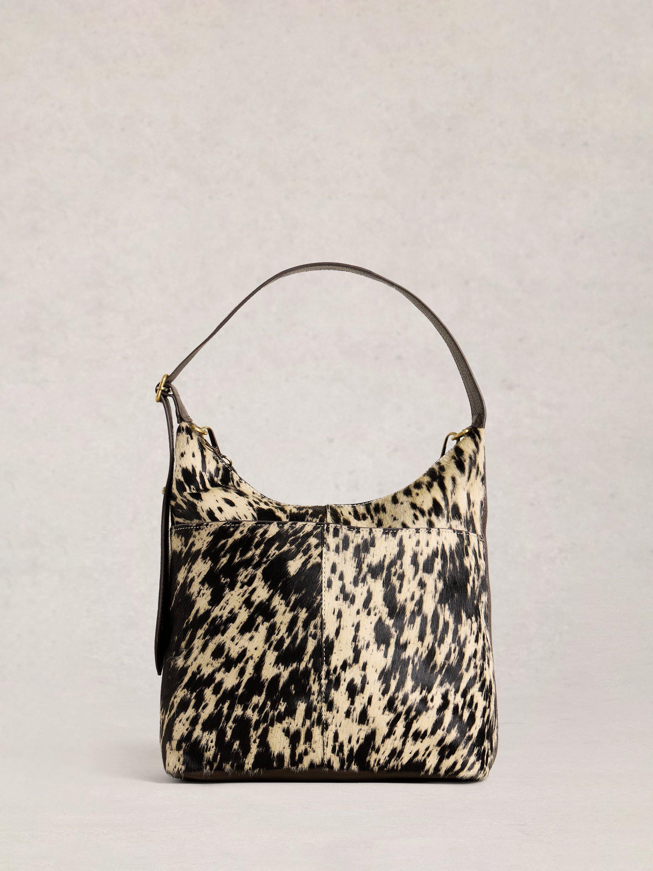 Product image 1 of 4, which shows White Stuff Sophia Crossbody Bag, Black/Multi, One Size