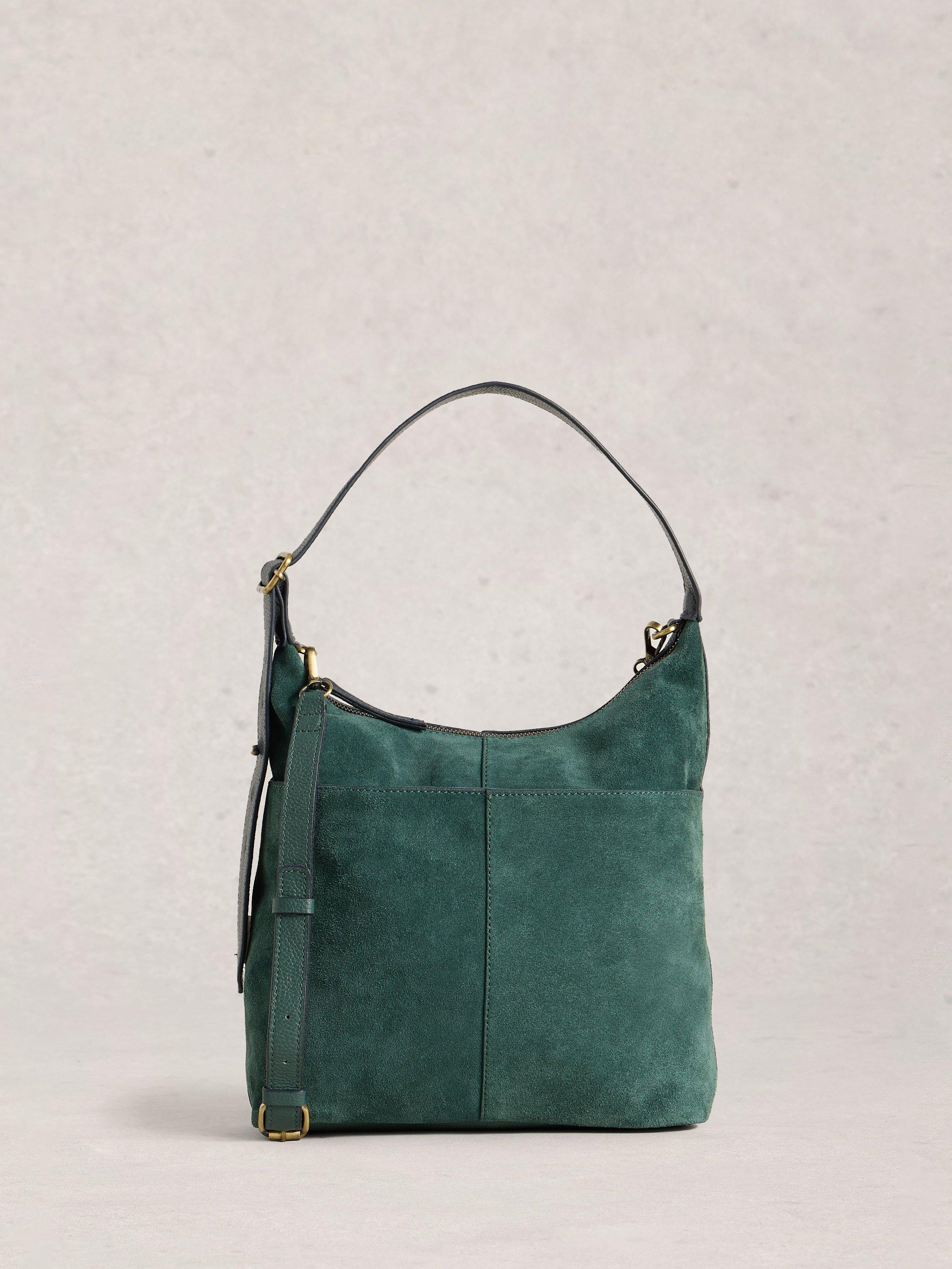 Product image 1 of 4, which shows White Stuff Sophia Crossbody Bag, Dark Teal, One Size