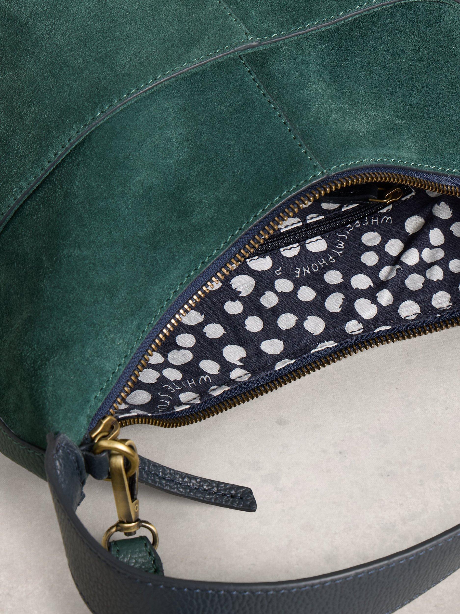 Product image 3 of 4, which shows White Stuff Sophia Crossbody Bag, Dark Teal, One Size