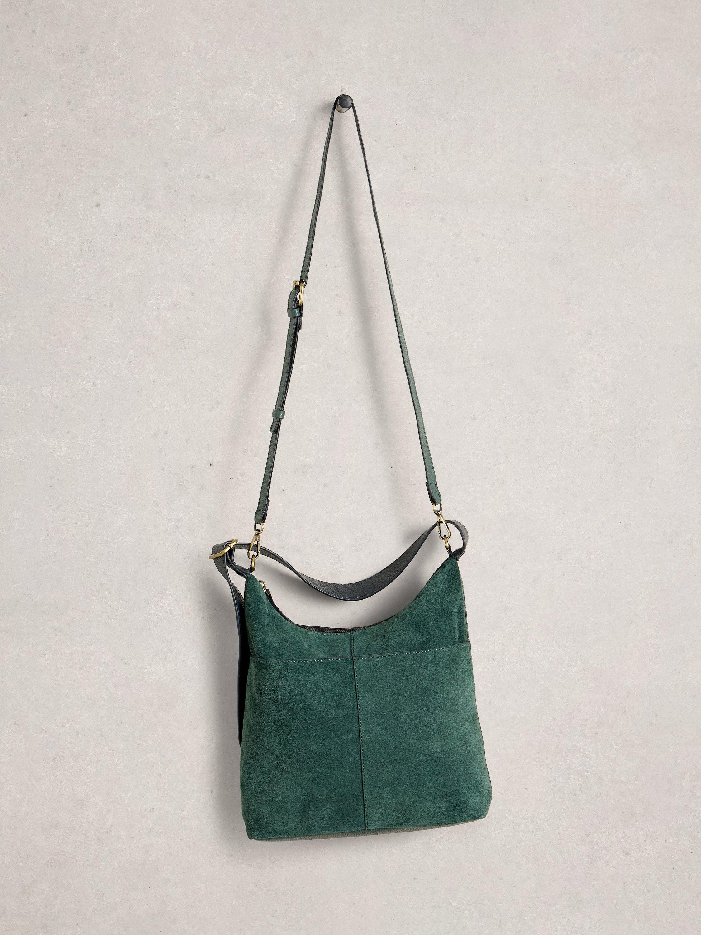 Product image 4 of 4, which shows White Stuff Sophia Crossbody Bag, Dark Teal, One Size