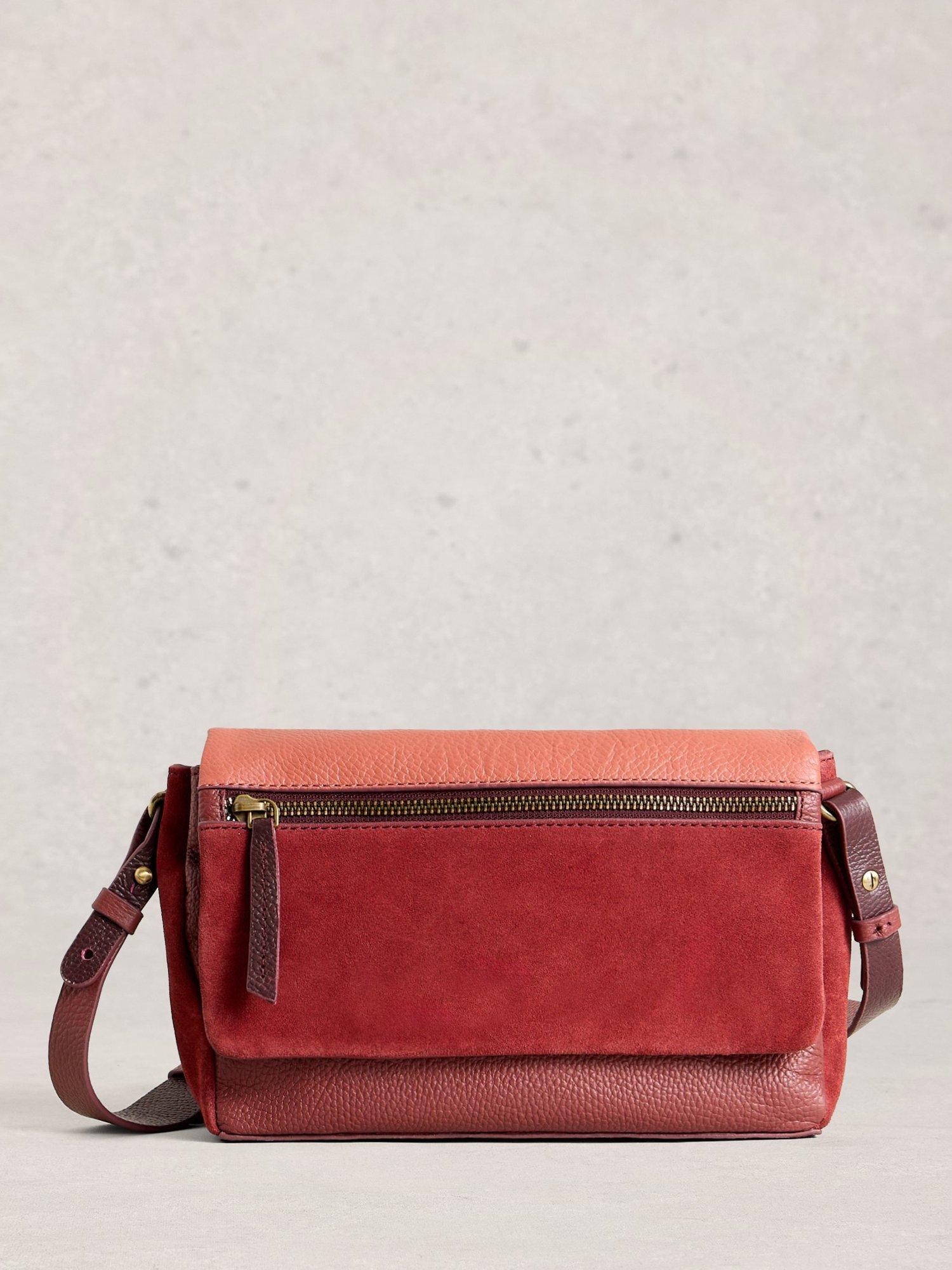 White Stuff Tiggy Leather Cross Body Bag