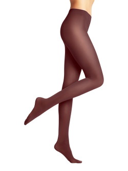 FALKE Pure Matt 50 Denier Semi-Opaque Tights - view 2, Cayenne