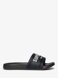Superdry Classic Sliders, Ebony