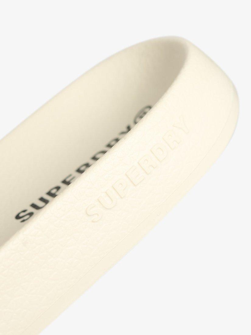 Product image 4 of 4, which shows Superdry Classic Sliders, Off White, 5-6