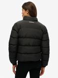 Superdry Sports Water Resistant Puffer Jacket, Black