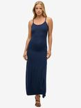 Superdry Athletic Essentials Jersey Maxi Dress, Richest Navy