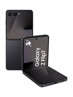 Samsung Galaxy Z Flip7, 5G Foldable Smartphone, 12GB RAM, 6.9", Galaxy AI, 5G, SIM Free, Jetblack
