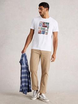 White Stuff Eastwood Straight Cut Jeans, Light Natural