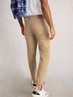 White Stuff Eastwood Straight Cut Jeans - view 2, Light Natural