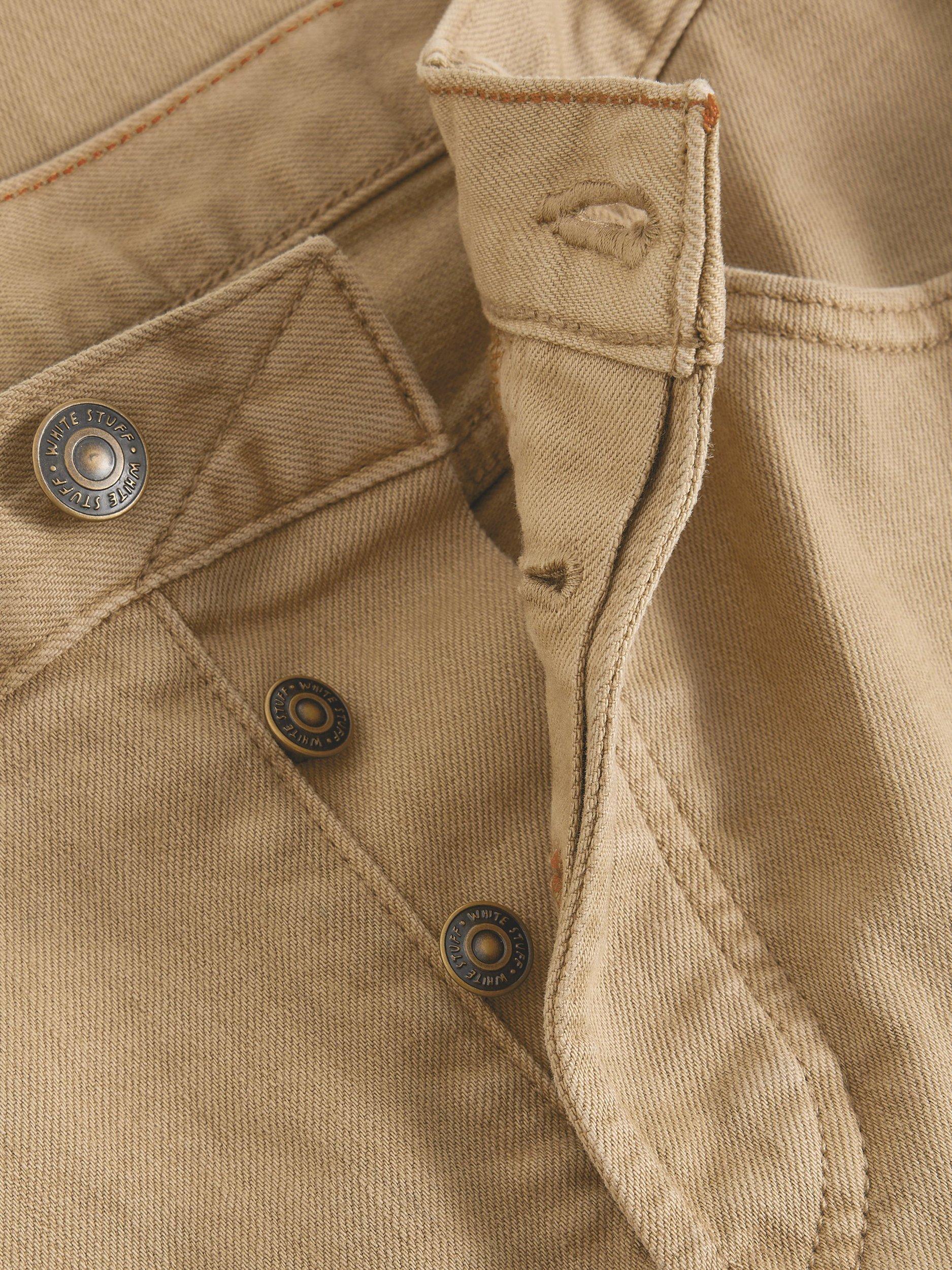 Product image 6 of 6, which shows White Stuff Eastwood Straight Cut Jeans, Light Natural, 38 R