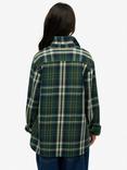 Superdry Oversized Check Shirt, Merchant Check Green