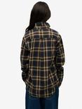 Superdry Oversized Check Shirt, Bryce Check Navy
