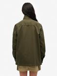 Superdry Oversized Shirt, Olive Khaki