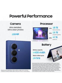 Samsung Galaxy Z Fold7, 5G Foldable Smartphone, 8", Galaxy AI, 5G, SIM Free - view 2, Jetblack