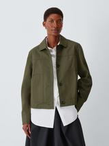 John Lewis Cotton Twill Utility Jacket